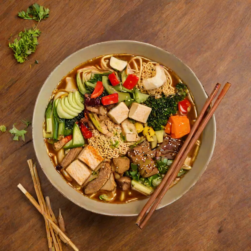 Wegański ramen - japońska zupa w wegańskiej wersji