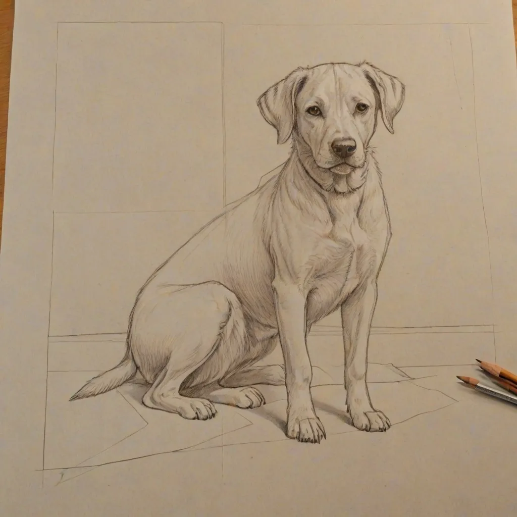 Jak narysować psa krok po kroku?
