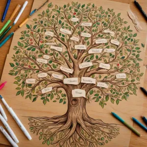 Jak narysować drzewo genealogiczne?