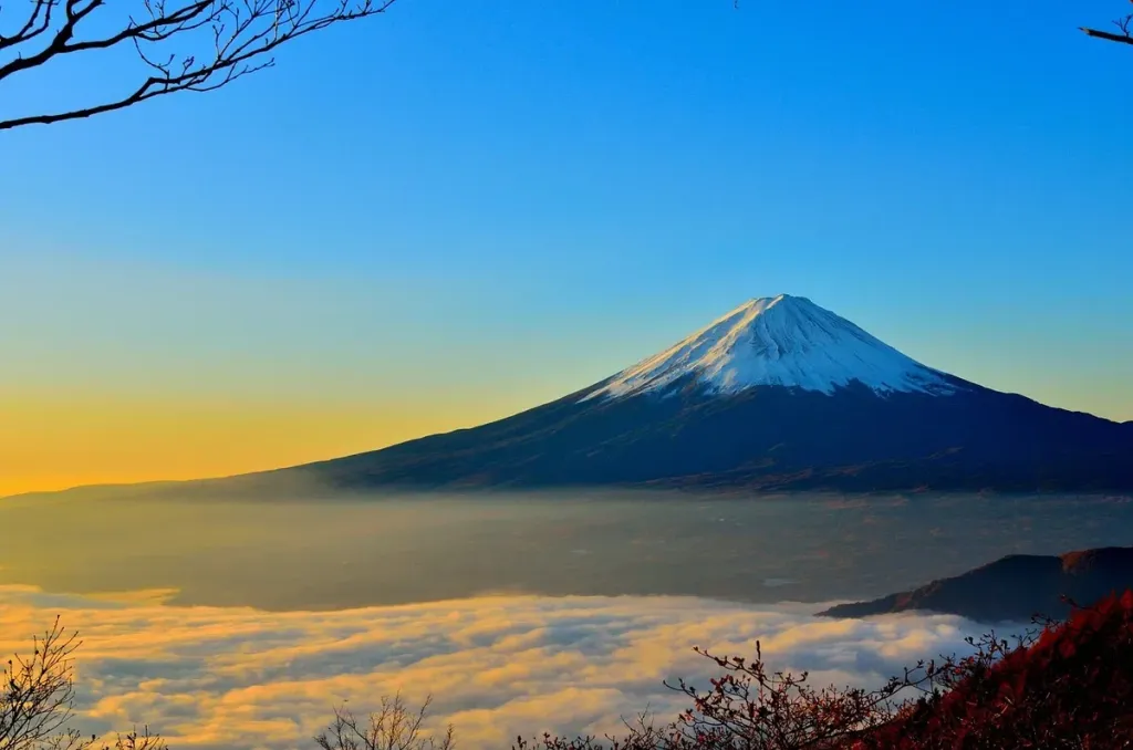 Góra Fuji w Japonii